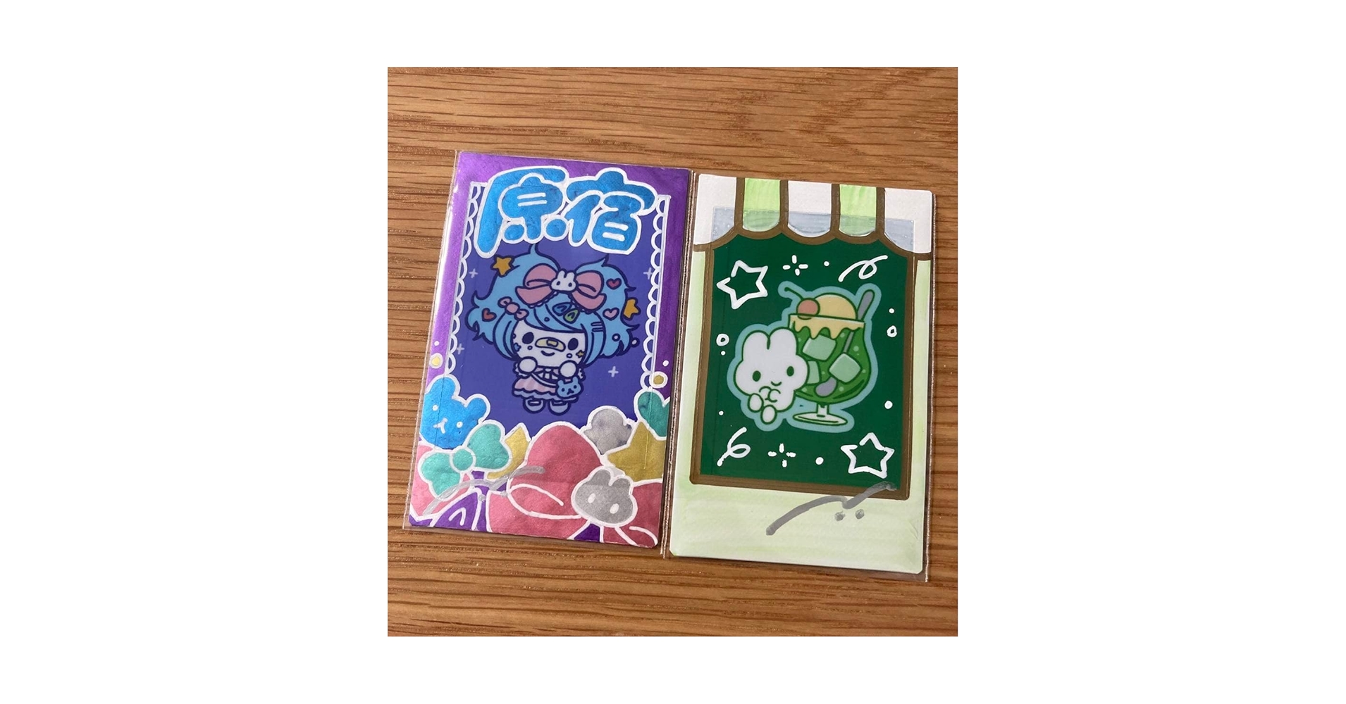 Amazon.co.jp: やさうさちゃん チェキ 2枚セット ざきよし 原宿